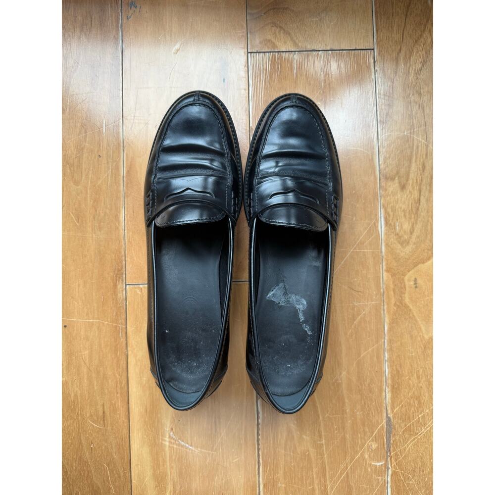 Black leather TODS loafers size 39.5 - Picture 2 of 7
